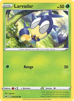 Carte Larvadar 16/202 – Épée et Bouclier