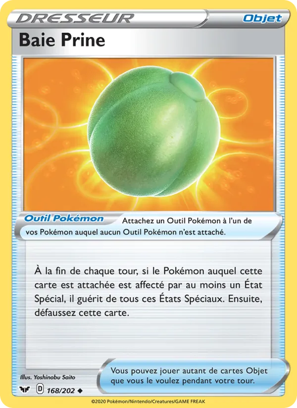Carte Baie Prine 168/202 – Épée et Bouclier