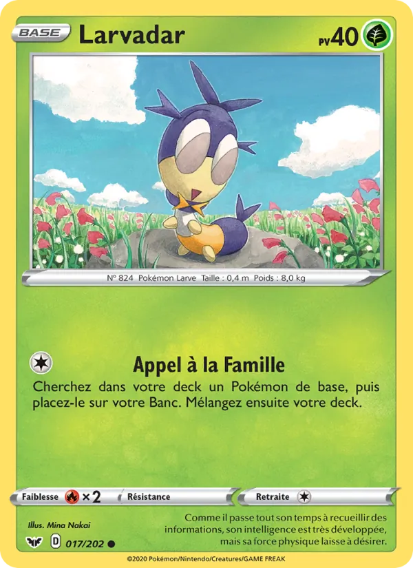 Carte Larvadar 17/202 – Épée et Bouclier
