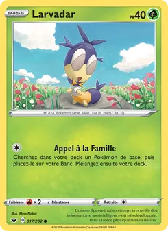 Carte Larvadar 17/202 – Épée et Bouclier