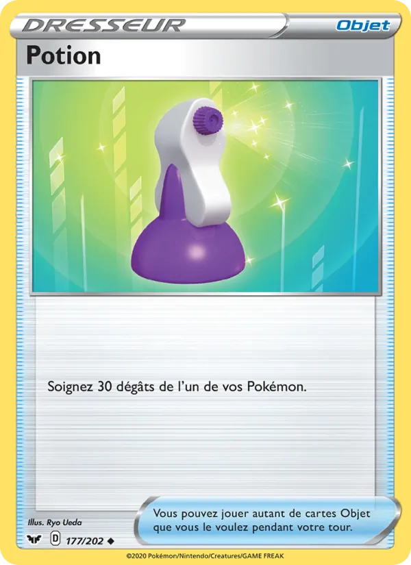 Carte Potion 177/202 – Épée et Bouclier