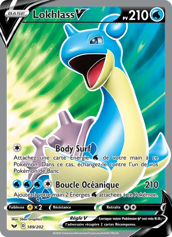 Carte Lokhlass V 189/202 – Épée et Bouclier