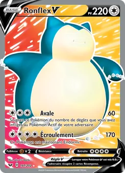 Carte Ronflex V 197/202 – Épée et Bouclier