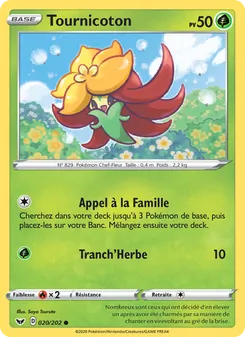 Carte Tournicoton 20/202 – Épée et Bouclier
