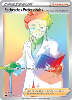 Carte Recherches Professorales (Professeure Magnolia) 209/202 – Épée et Bouclier