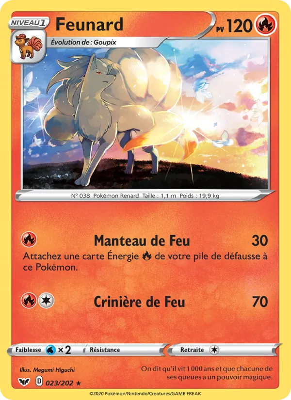 Carte Feunard 23/202 – Épée et Bouclier