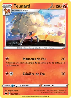 Carte Feunard 23/202 – Épée et Bouclier