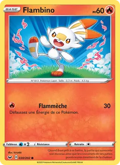 Carte Flambino 30/202 – Épée et Bouclier