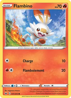 Carte Flambino 31/202 – Épée et Bouclier