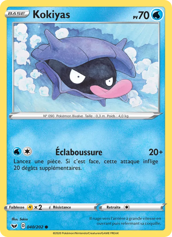 Carte Kokiyas 40/202 – Épée et Bouclier