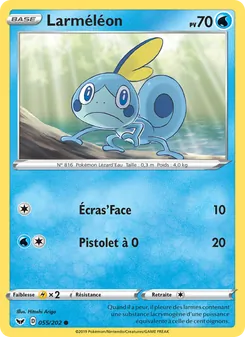 Carte Larméléon 55/202 – Épée et Bouclier