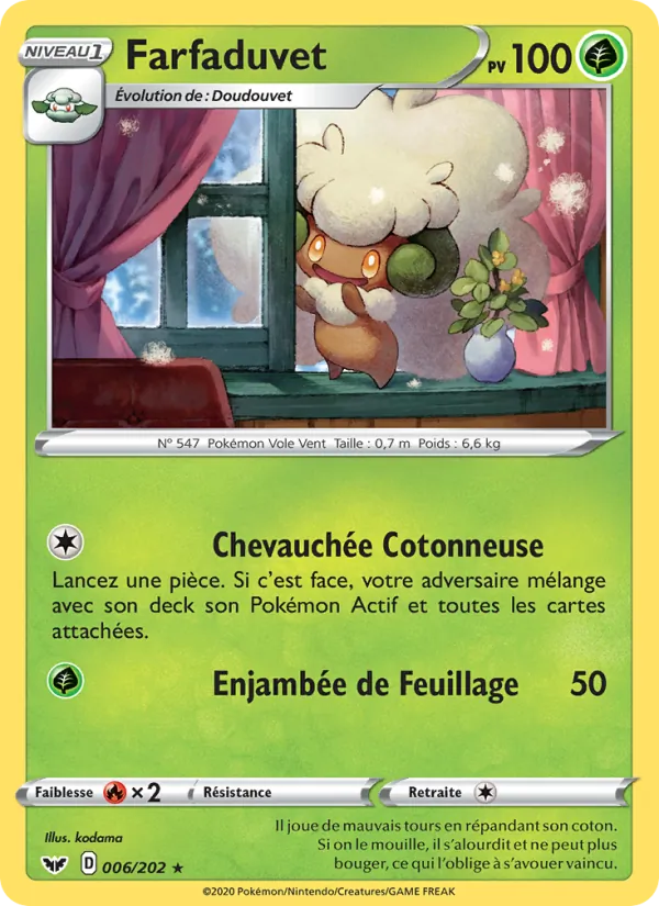Carte Farfaduvet 6/202 – Épée et Bouclier