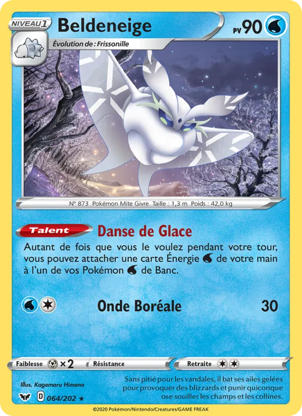 Carte Beldeneige 64/202 – Épée et Bouclier