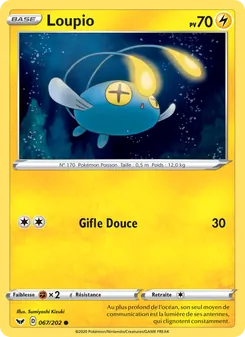Carte Loupio 67/202 – Épée et Bouclier