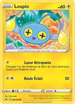 Carte Loupio 68/202 – Épée et Bouclier
