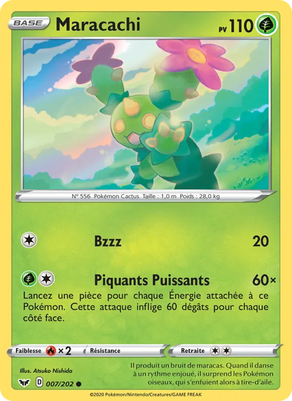 Carte Maracachi 7/202 – Épée et Bouclier