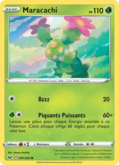 Carte Maracachi 7/202 – Épée et Bouclier
