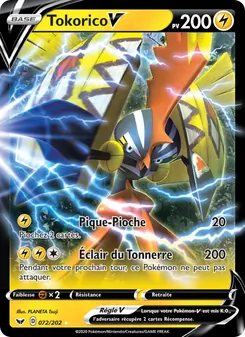 Carte Tokorico V 72/202 – Épée et Bouclier