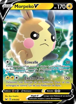 Carte Morpeko V 79/202 – Épée et Bouclier