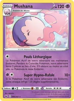 Carte Mushana 88/202 – Épée et Bouclier