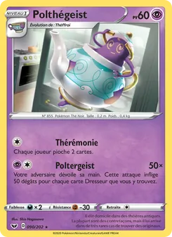 Carte Polthégeist 90/202 – Épée et Bouclier