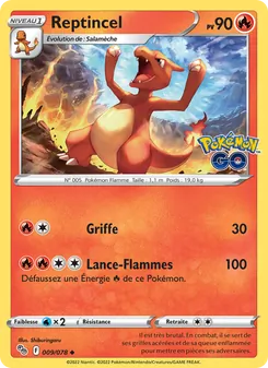 Carte Reptincel 009/078 – Pokémon GO