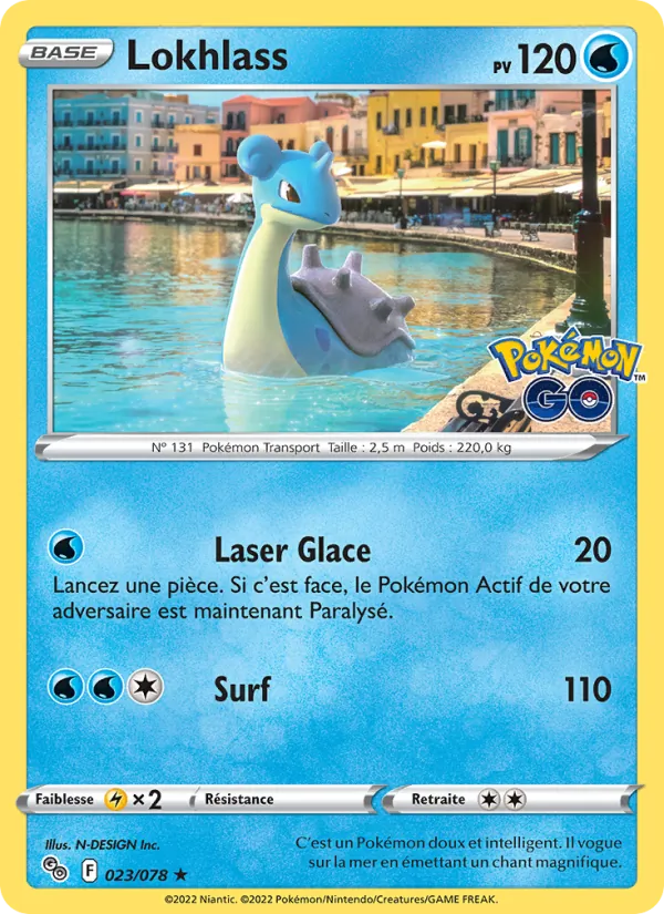 Carte Lokhlass 023/078 – Pokémon GO