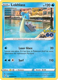 Carte Lokhlass 023/078 – Pokémon GO