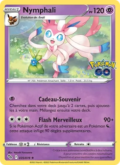 Carte Nymphali 035/078 – Pokémon GO