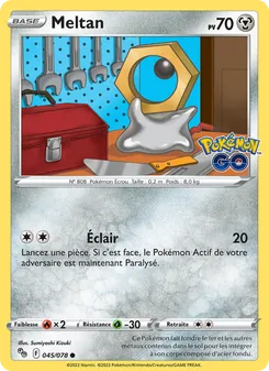 Carte Meltan 045/078 – Pokémon GO