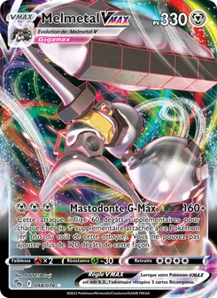 Carte Melmetal VMAX 048/078 – Pokémon GO
