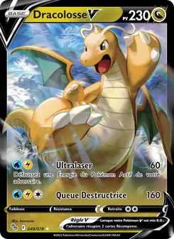 Carte Dracolosse V 049/078 – Pokémon GO