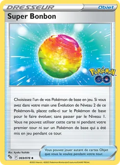 Carte Super Bonbon 069/078 – Pokémon GO