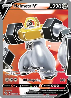 Carte Melmetal V 075/078 – Pokémon GO