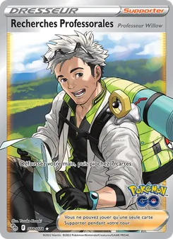 Carte Recherches Professorales 078/078 – Pokémon GO