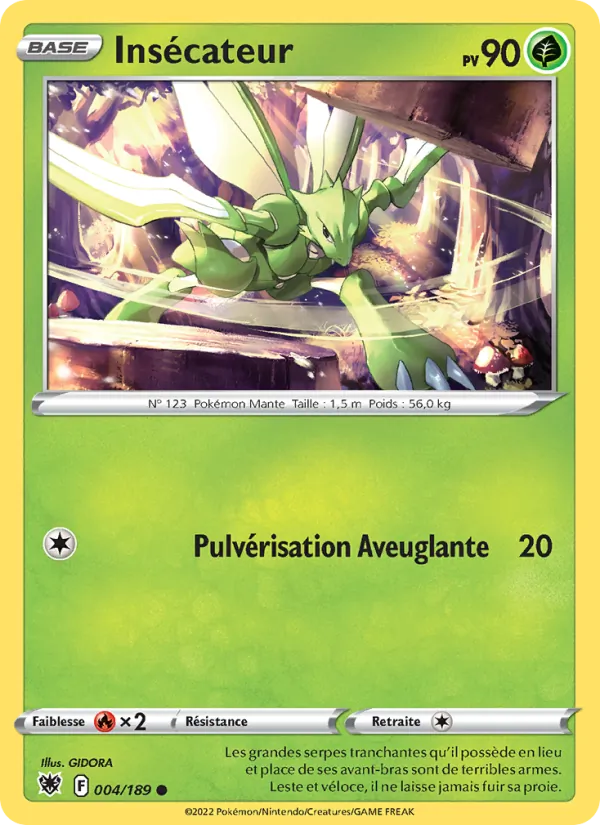 Carte Insécateur 004/189 – Astres Radieux