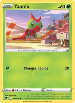 Carte Yanma 006/189 – Astres Radieux