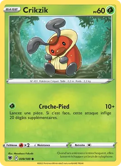 Carte Crikzik 009/189 – Astres Radieux