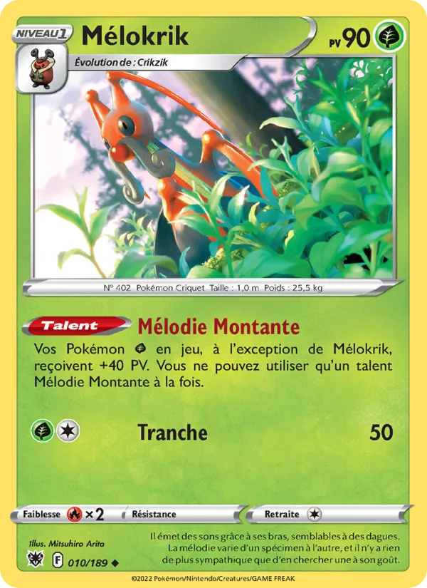 Carte Mélokrik 010/189 – Astres Radieux