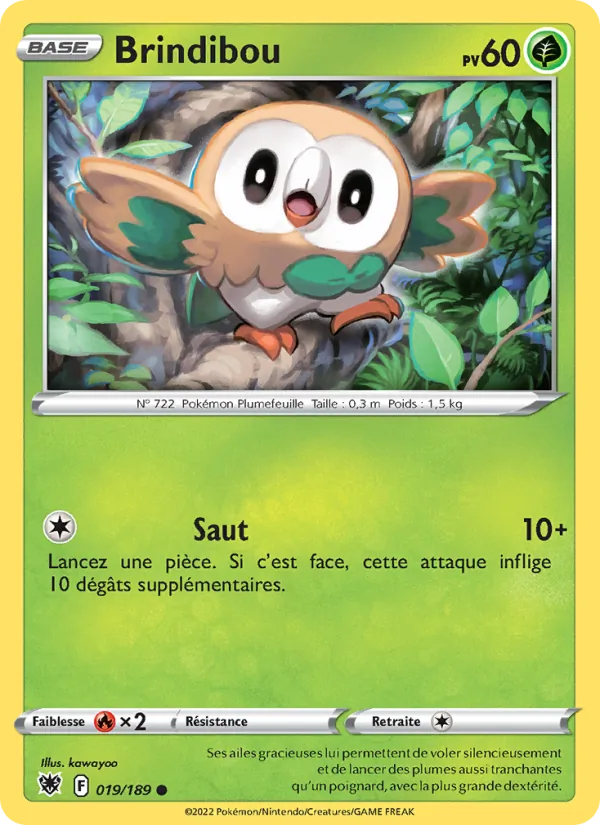 Carte Brindibou 019/189 – Astres Radieux