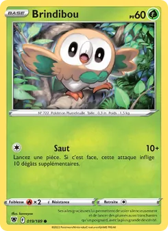 Carte Brindibou 019/189 – Astres Radieux