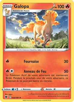 Carte Galopa 022/189 – Astres Radieux