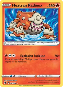Carte Heatran Radieux 027/189 – Astres Radieux