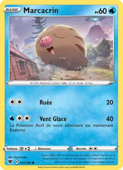 Carte Marcacrin 031/189 – Astres Radieux