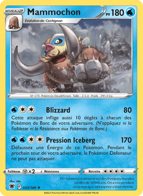 Carte Mammochon 033/189 – Astres Radieux