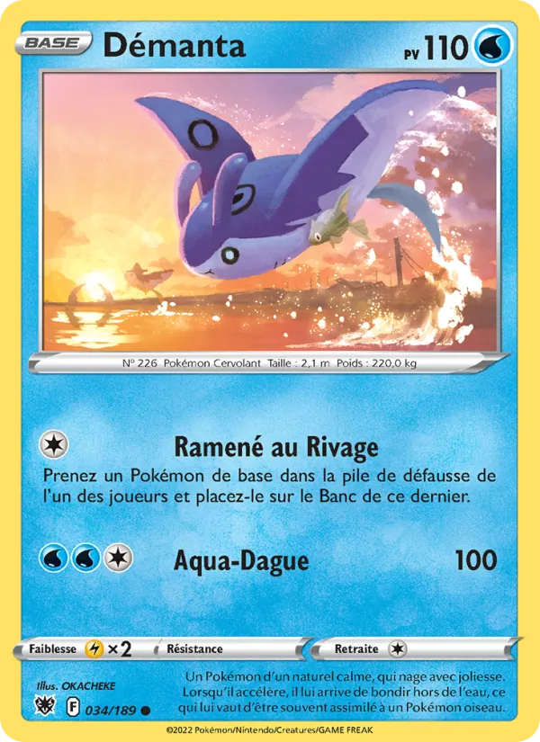 Carte Démanta 034/189 – Astres Radieux