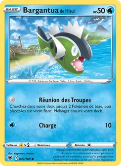Carte Bargantua de Hisui 043/189 – Astres Radieux