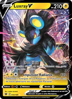 Carte Luxray V 050/189 – Astres Radieux