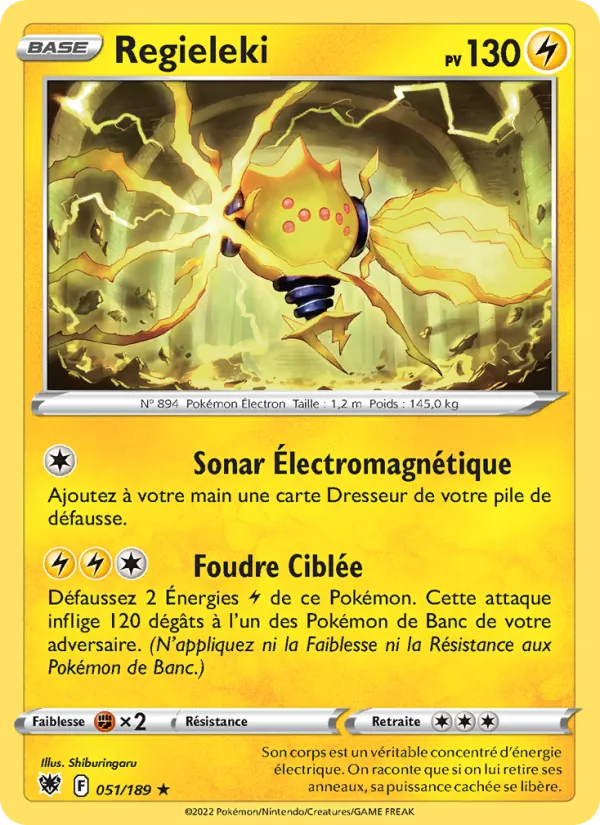 Carte Regieleki 051/189 – Astres Radieux