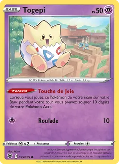 Carte Togepi 055/189 – Astres Radieux